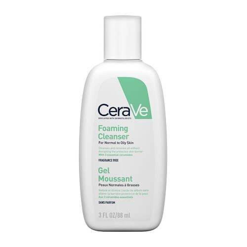 CeraVe | Foaming Cleanser | Gel Καθαρισμού Πρόσωπο & Σώμα  | 88ml