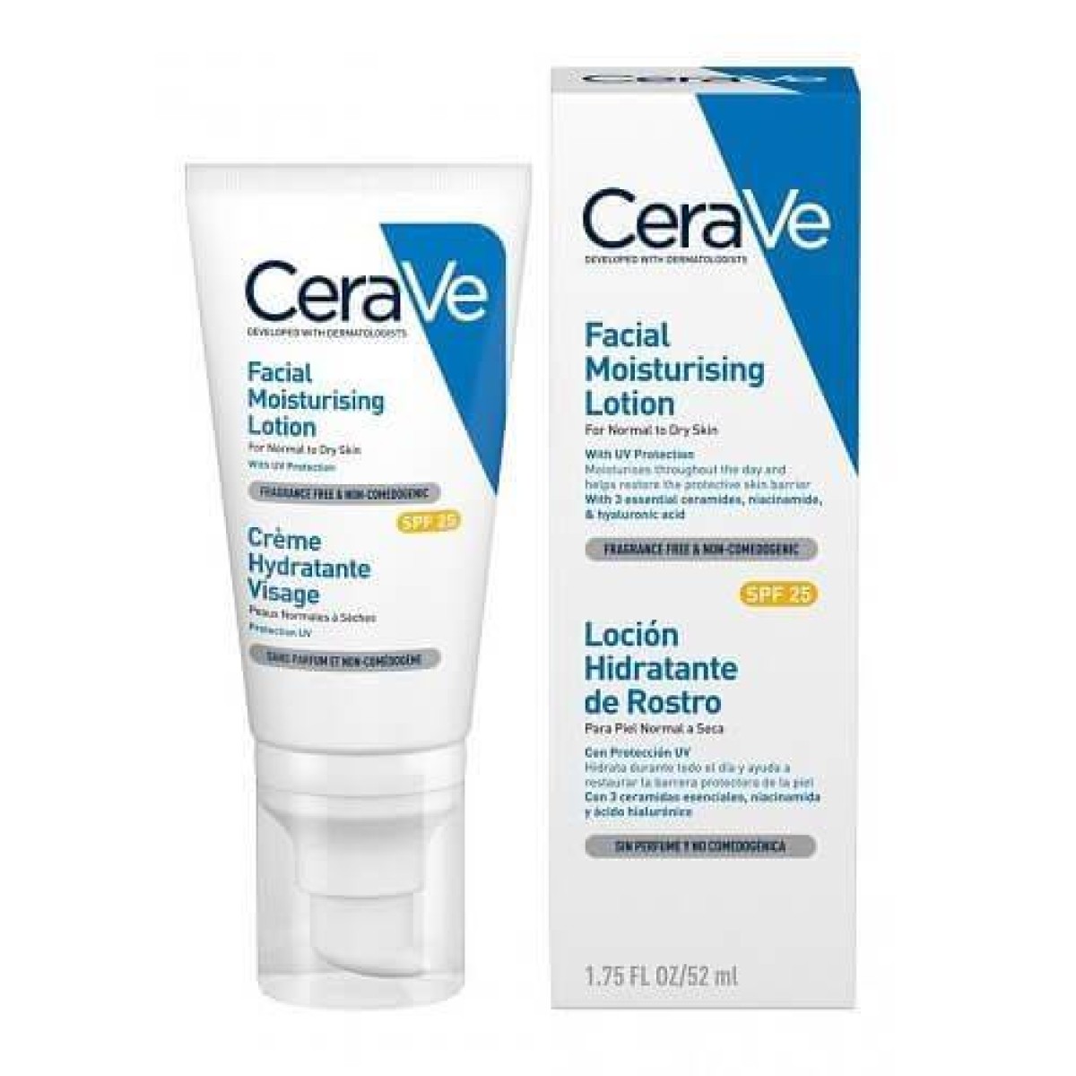 CeraVe | Facial Moisturising Lotion SPF25 | Ενυδατική Κρέμα Προσώπου SPF 25 | 52ml