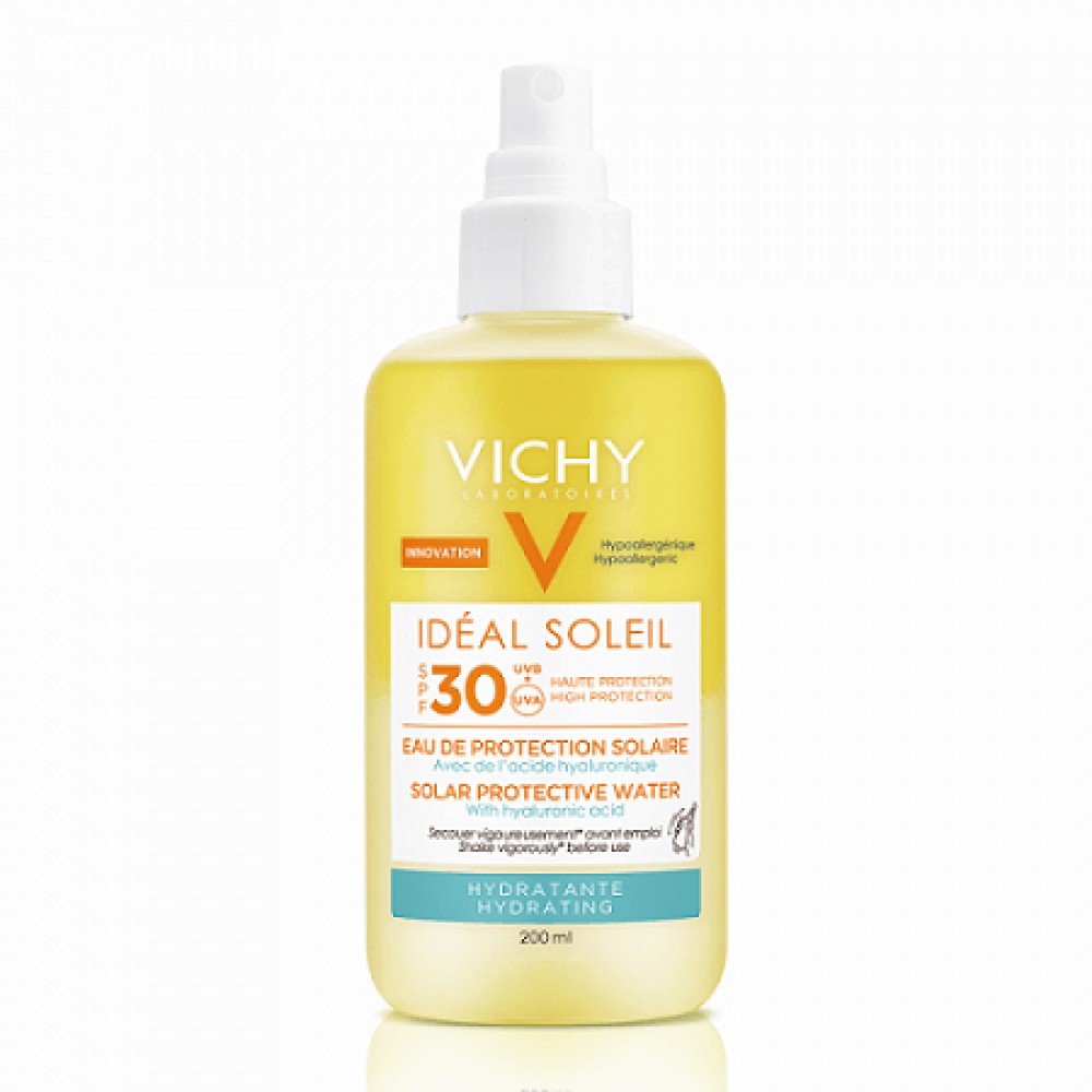 Vichy | Ideal Soleil SPF30 | Νερό Προστασίας Από τον Ήλιο για Ενυδάτωση | 200ml