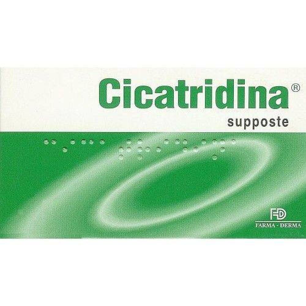 Cicatridina Supposte |Ορθικά Υπόθετα για Επούλωση του Βλεννογόνου | 10 x 2gr