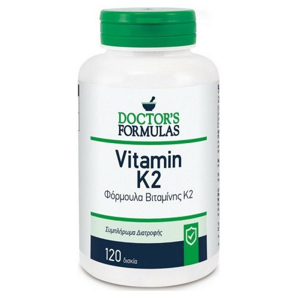 Doctor's Formula | Vitamin K2 | Φόρμουλα Βιταμίνης Κ2 | 120caps