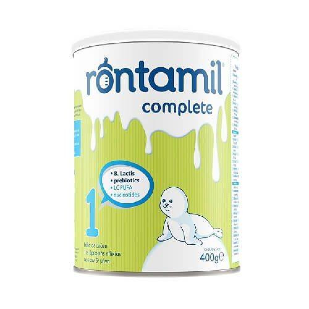 Rontamil 1 | Γάλα σε Σκόνη από την Γέννηση (1ης Βρεφικής Ηλικίας) | 400gr
