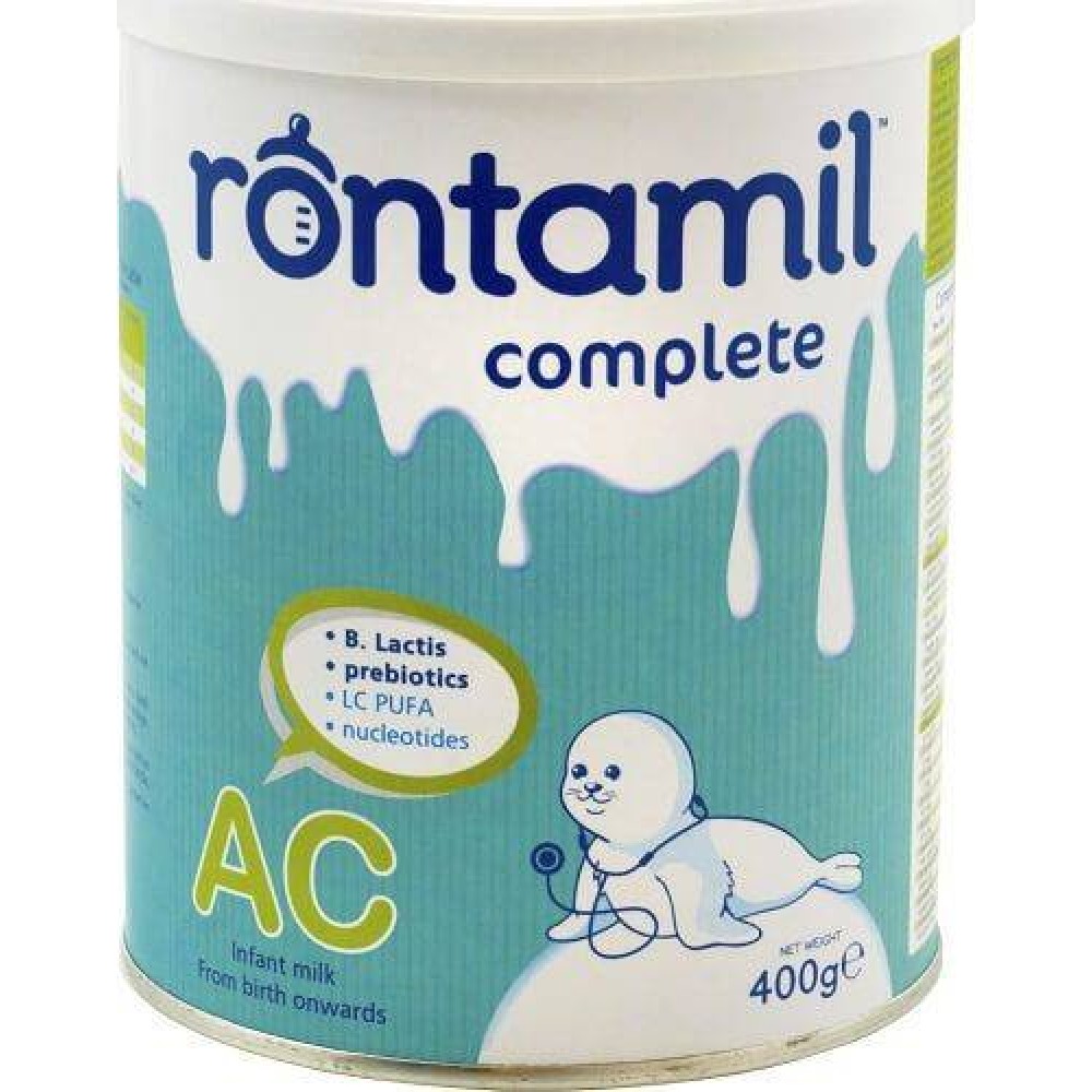 Rontamil AC | Γάλα σε Σκόνη από την Γέννηση για Κολικούς (1ης Βρεφικής Ηλικίας) | 400gr