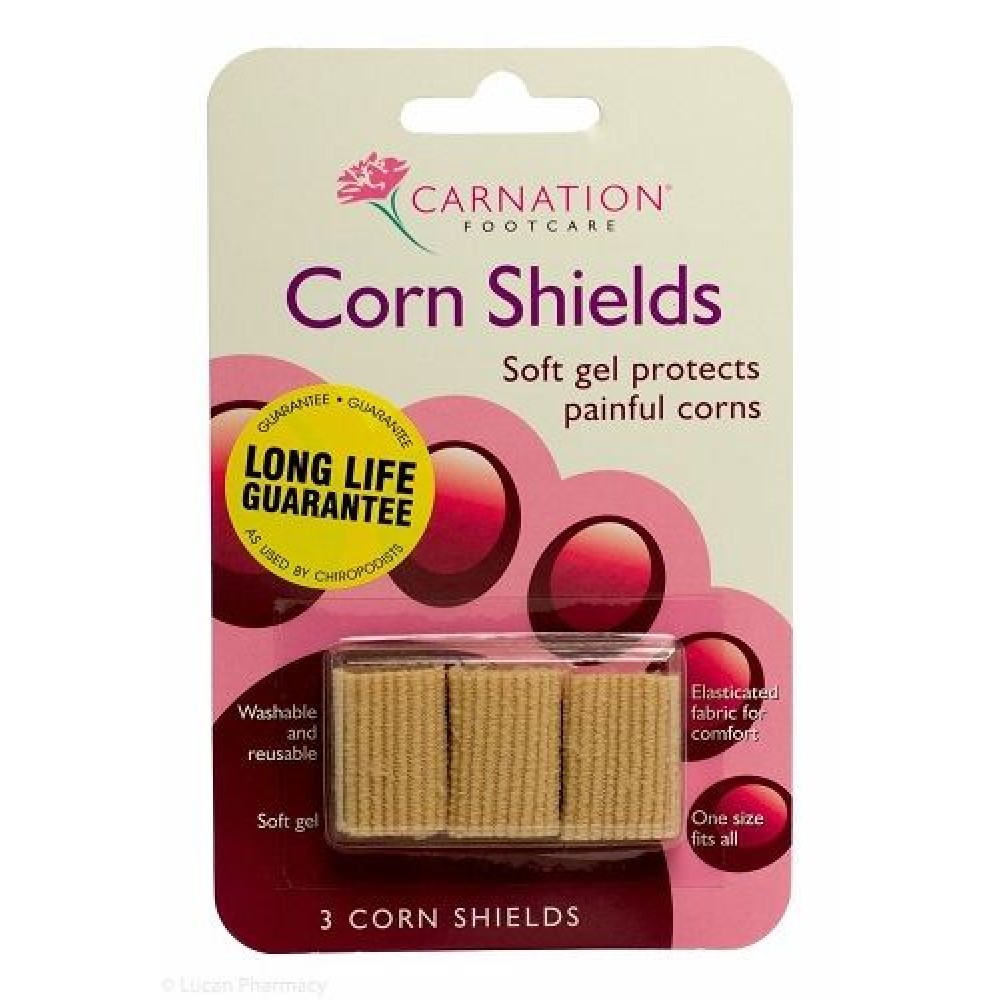 Carnation | Corn Shield | Προστατευτικά Δακτύλων Ποδιού | 3τμχ