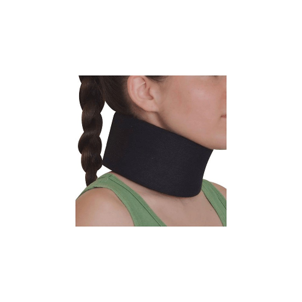 John's | Neck Support Wrap Around 15076 | Κολάρο Αυχένος Μαύρο | 1 τμχ