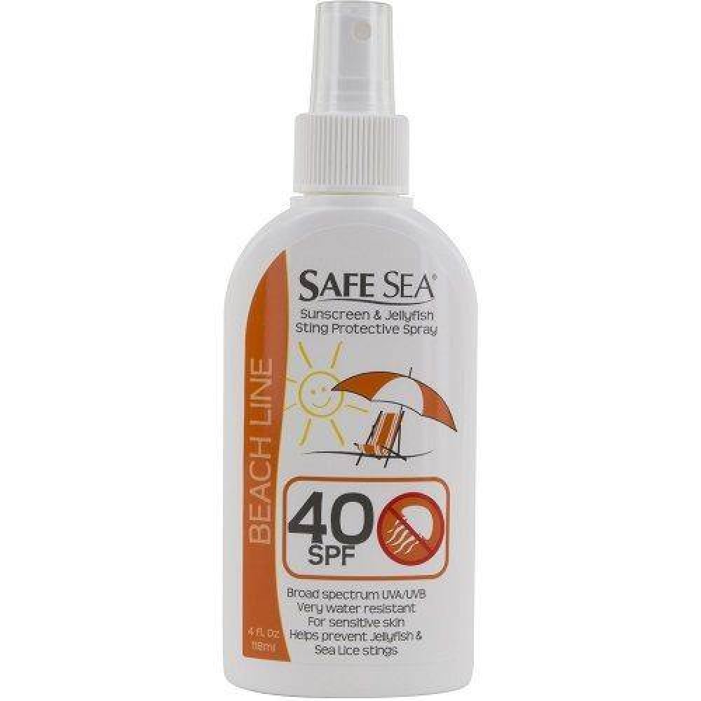 Safe Sea | Αντηλιακό Σπρέυ SPF 40 που Προστατεύει από τις Τσούχτρες | 118ml