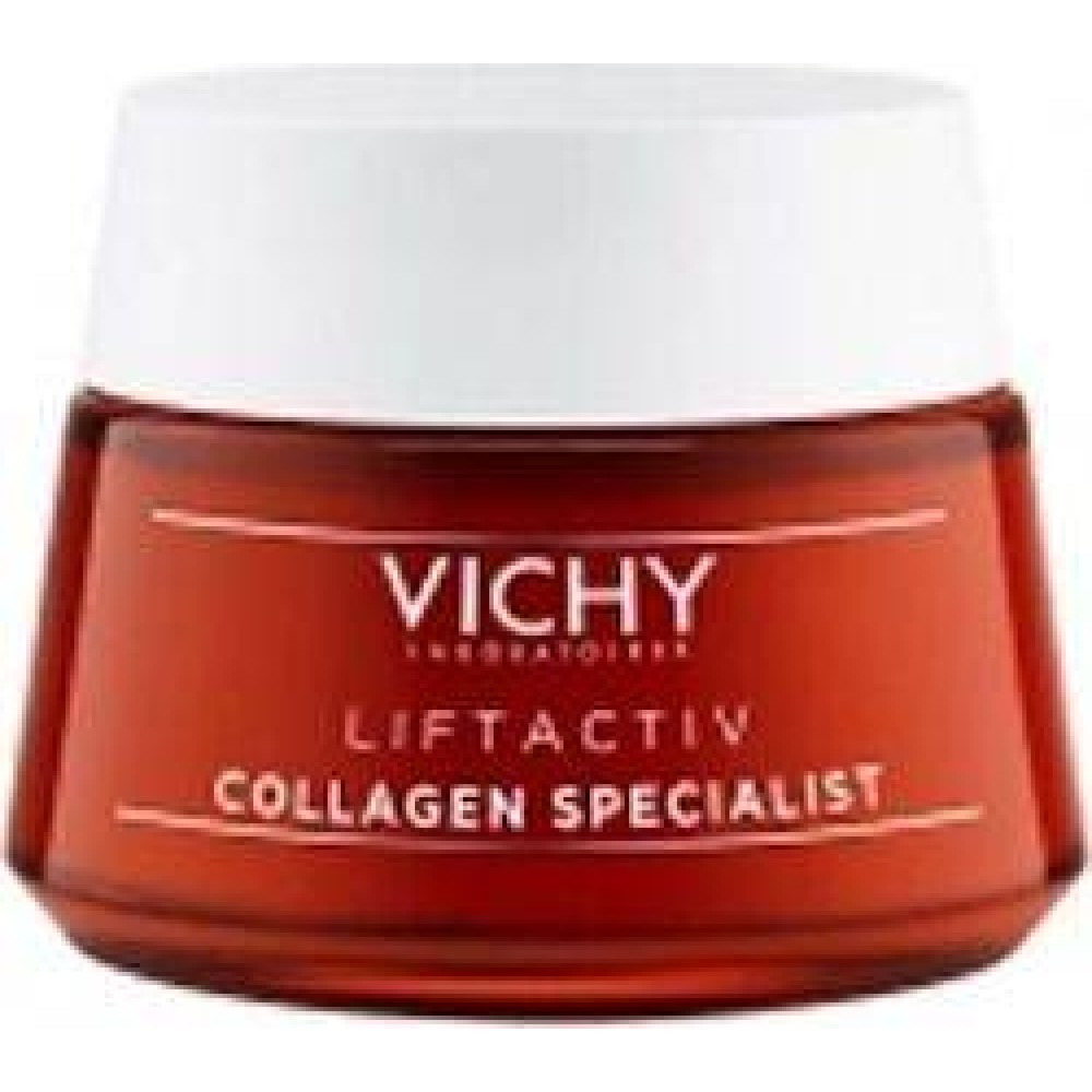 Vichy |Liftactiv Collagen Specialist |Κρέμα Προσώπου για Eπανόρθωση των Βαθιών & Κάθετων Ρυτίδων|50ml