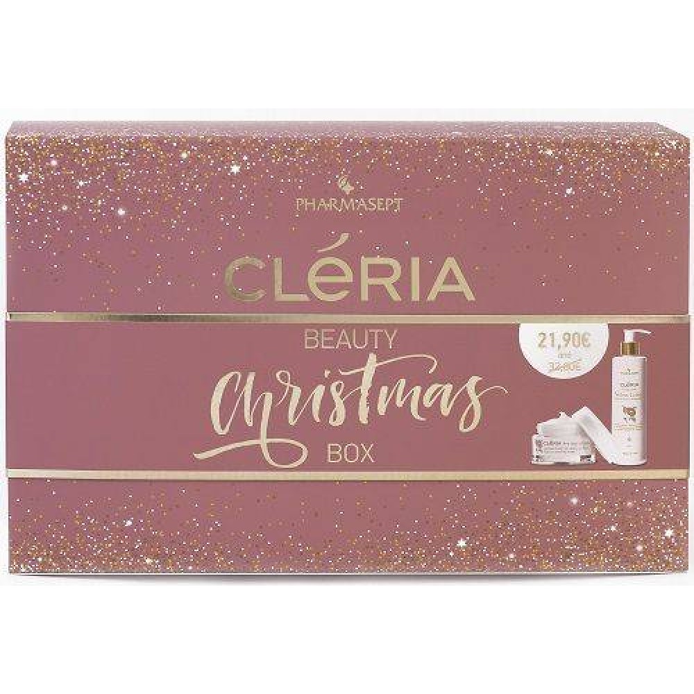 Cleria | Christmas Beauty Box  First Step Cream 50ml & Hydrating Velvet Lotion 300ml