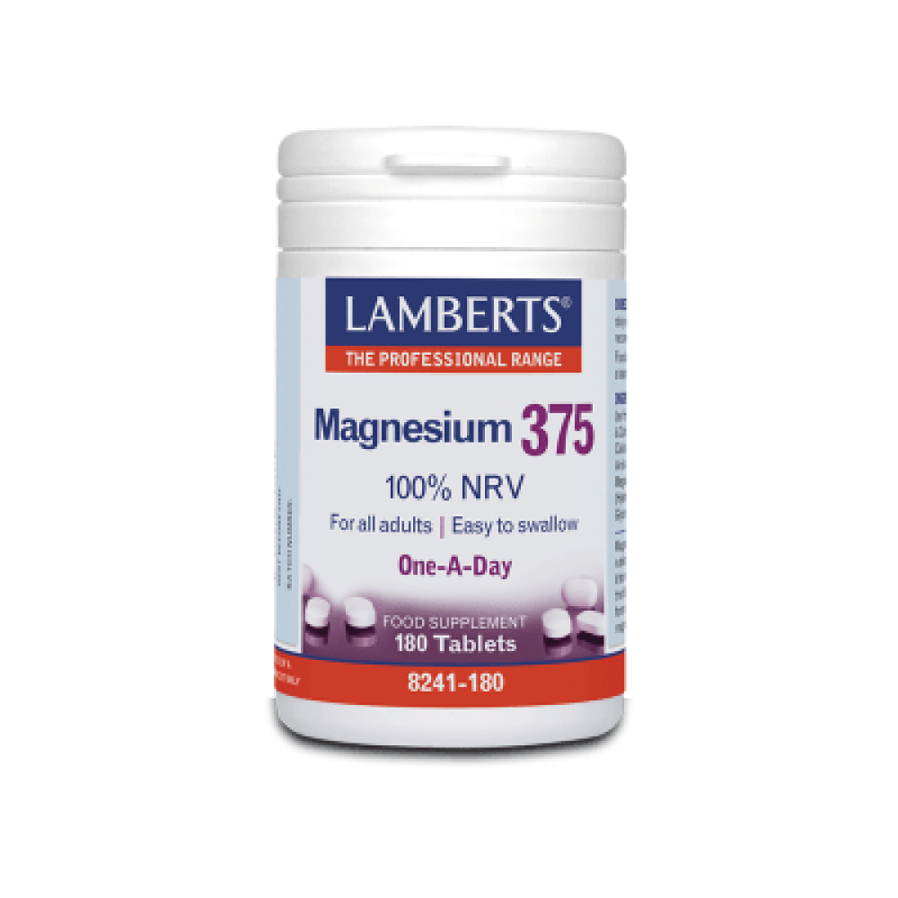 Lamberts | Magnesium 375 | 60tabs