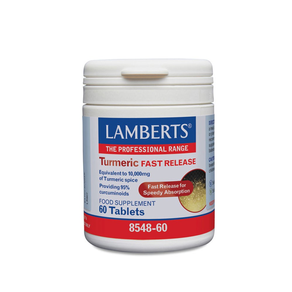 Lamberts | Turmeric Fast Release | 60 tabs