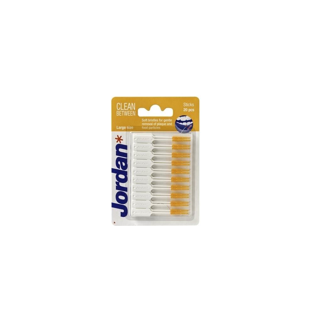 Jordan | Dental Sticks Large-Μεσοδόντια Βουρτσάκια | 20τμχ