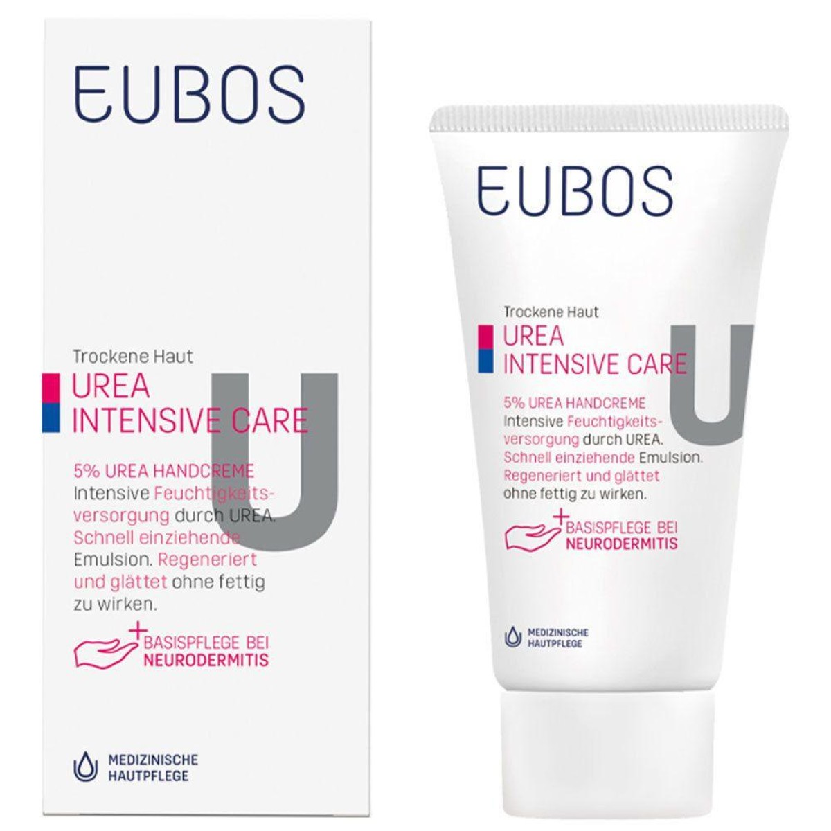Eubos | Urea5% Intensive Care Hand Cream-Κρέμα Χεριών | 75ml