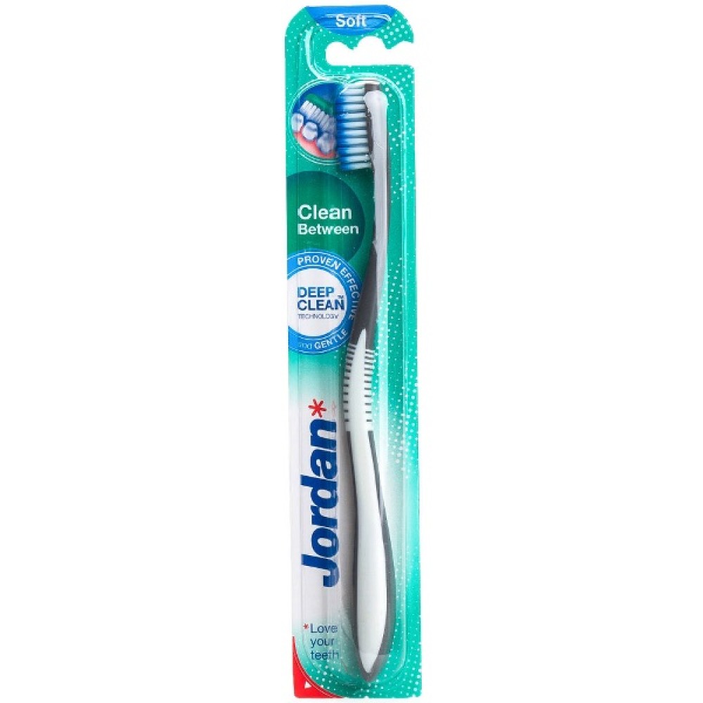 Jordan | Clean Between Οδοντόβουρτσα με Μικροίνες  Soft | 1τεμάχιο