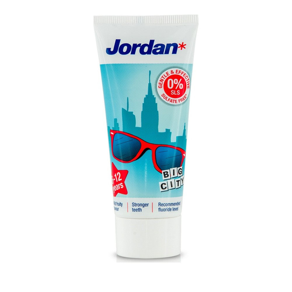 Jordan | Junior Toothpaste 6-12years | Παιδική Οδοντόκρεμα 6-12χρονών  | 50ml