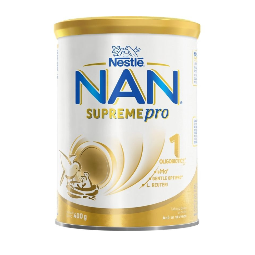 Nestle | Nan Supreme Pro 1 Βρεφικό Γάλα σε Σκόνη από 0-6 Μηνών | 400gr