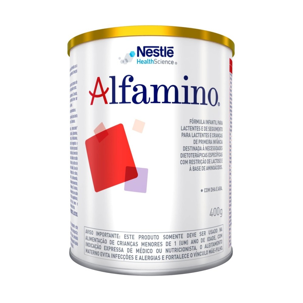 Nestle | Alfamino Γάλα για τη Διαιτητική Αγωγή Βρεφών για Τροφικές Αλλεργίες | 400gr