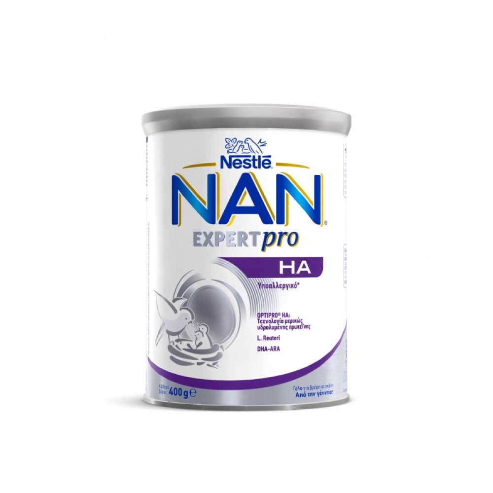 Nestle | Nan Expert Pro HA Υποαλλεργικό Γάλα σε Σκόνη από τη Γέννηση | 400gr
