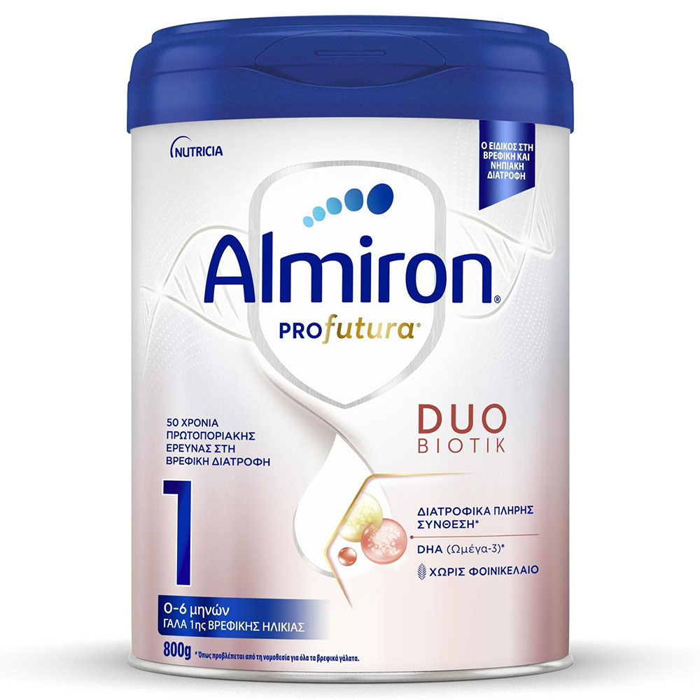 Nutricia | Almiron Profutura 1 Γάλα από 0-6 μηνών | 800gr