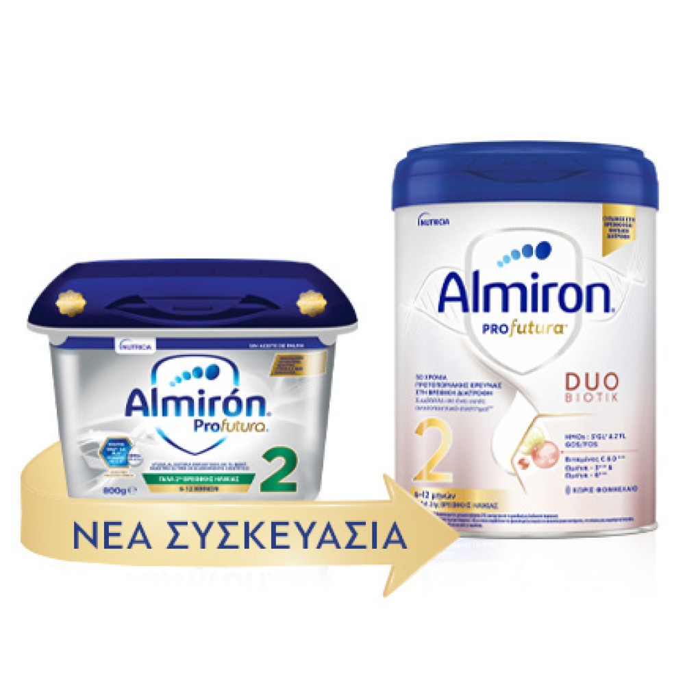 Nutricia | Almiron Profutura 2 Γάλα από 6-12 μηνών | 800gr