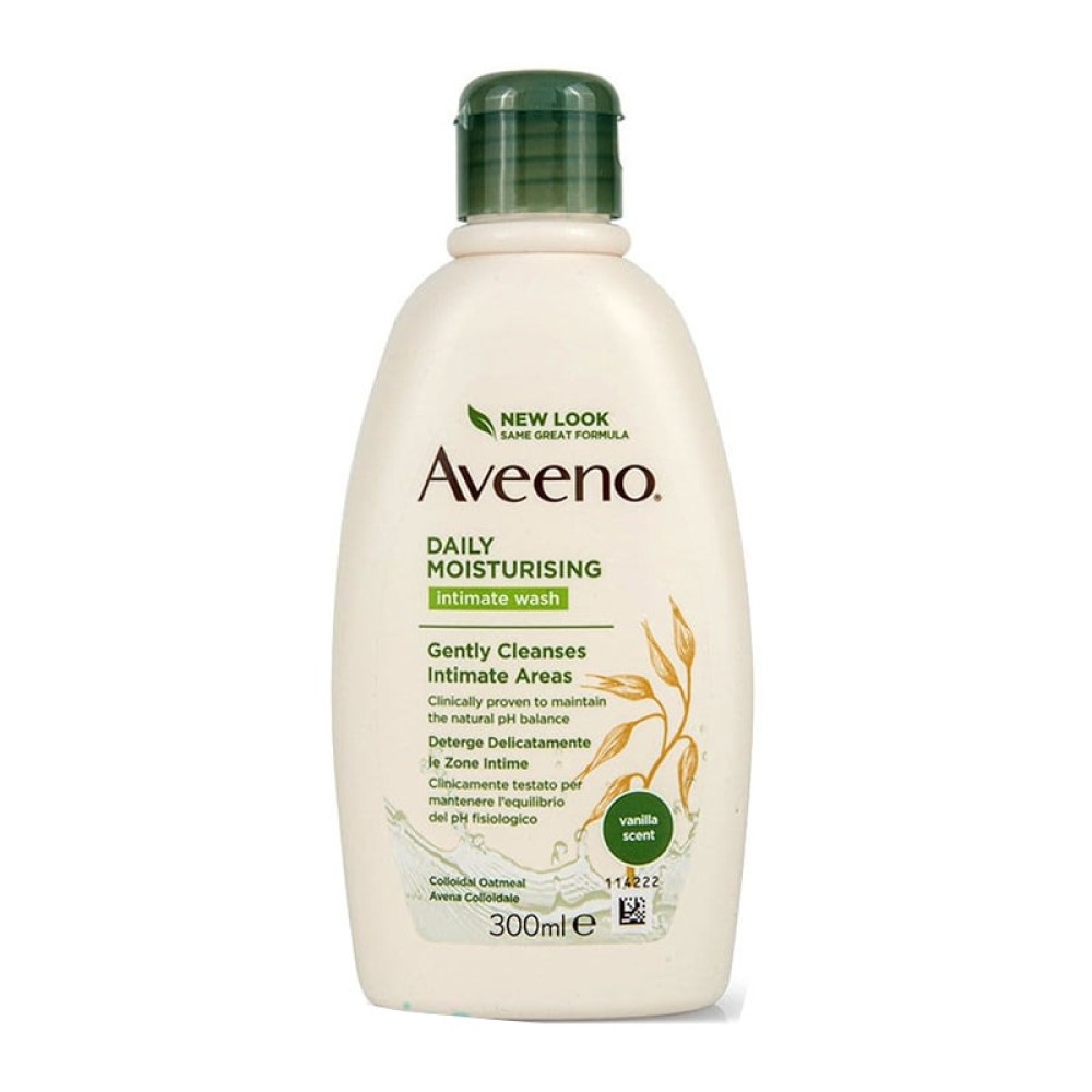 Aveeno | Daily Moisturising Intimate Wash | Υγρό Καθαρισμού για την Ευαίσθητη Περιοχή | 300ml