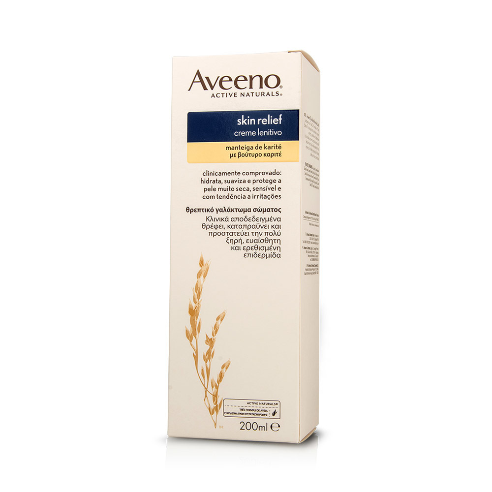 Aveeno | Skin Relief Nourishing Lotion | Ενυδατικό Γαλάκτωμα Σώματος με Βούτυρο Καριτέ | 200ml
