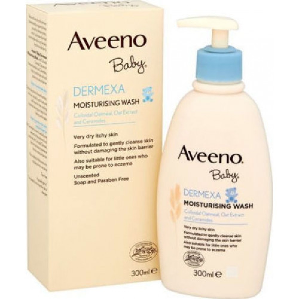 Aveeno Dermexa | Moisturising Wash Ενυδατικό Υγρό Καθαρισμού Σώματος | 300ml