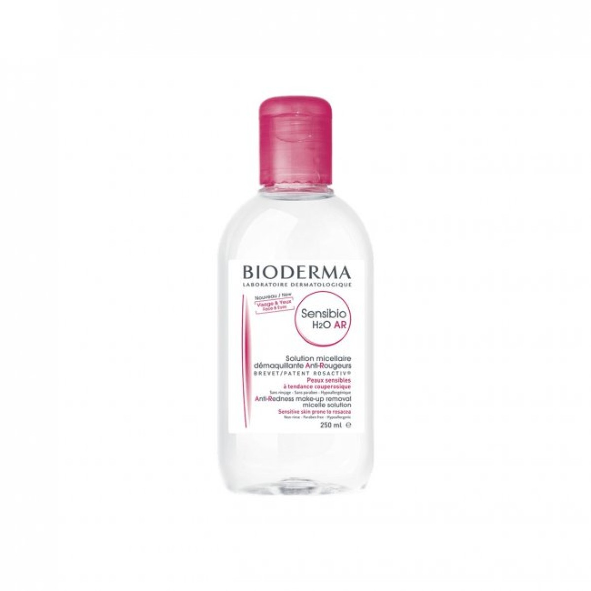 Bioderma | Sensibio H2O AR Νερό Micellaire για Ευαίσθητη Δυσανεκτική Επιδερμίδα | 250ml