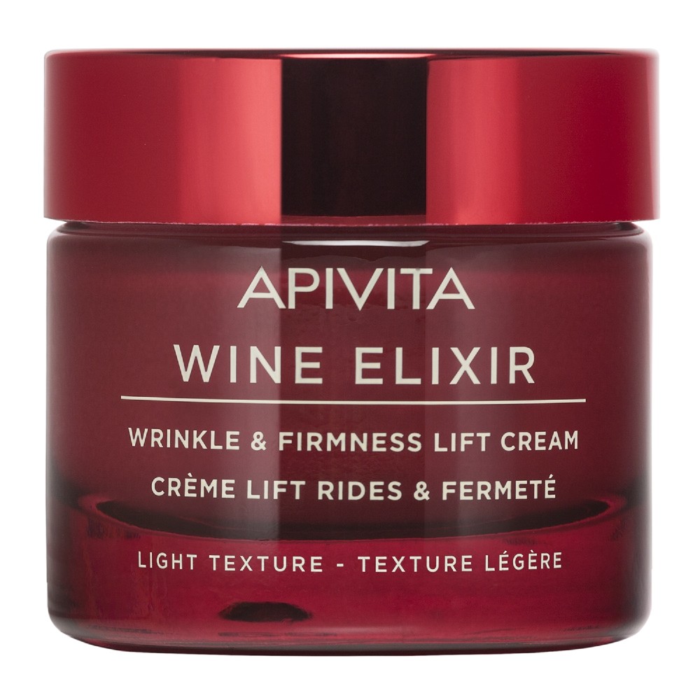Apivita | Wine Elixir Αντιρυτιδική Κρέμα Για Σύσφιξη & Lifting Ελαφριάς Υφής | 50ml