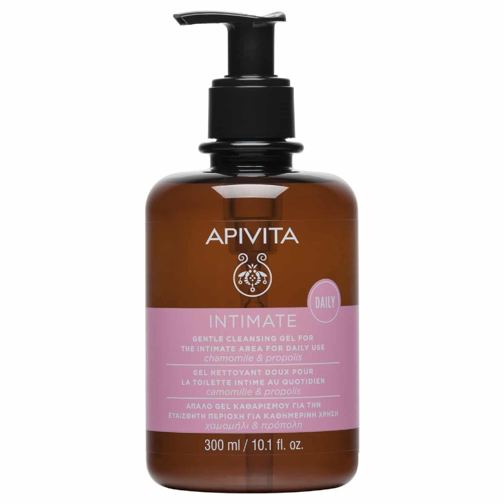 Apivita | Intimate Daily Απαλό Gel Καθαρισμού Για Την Ευαίσθητη Περιοχή | 300ml