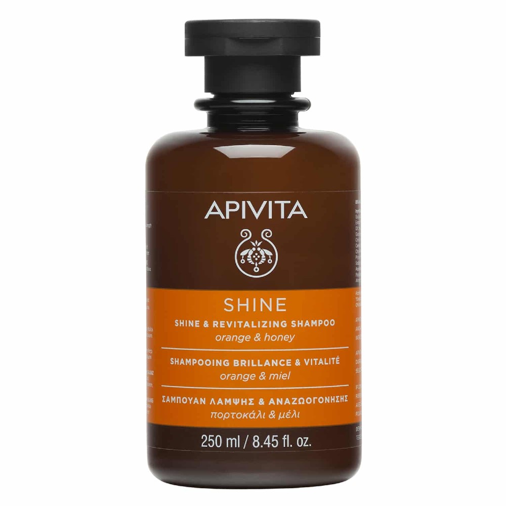 Apivita | Shine Σαμπουάν Λάμψης & Αναζωογόνησης | 250ml