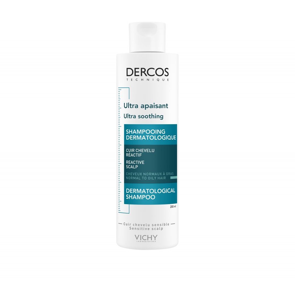 Vichy | Dercos Ultra Soothing Shampoo | Κανονικά Λιπαρά Μαλλιά | 200ml