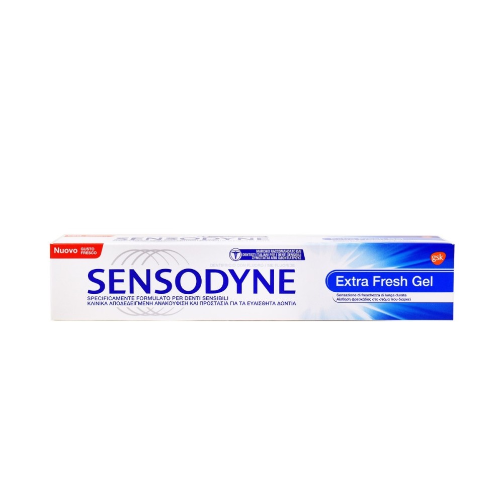 Sensodyne | Extra Fresh Gel | Οδοντόκρεμα Για Ευαίσθητα Δόντια | 75ml