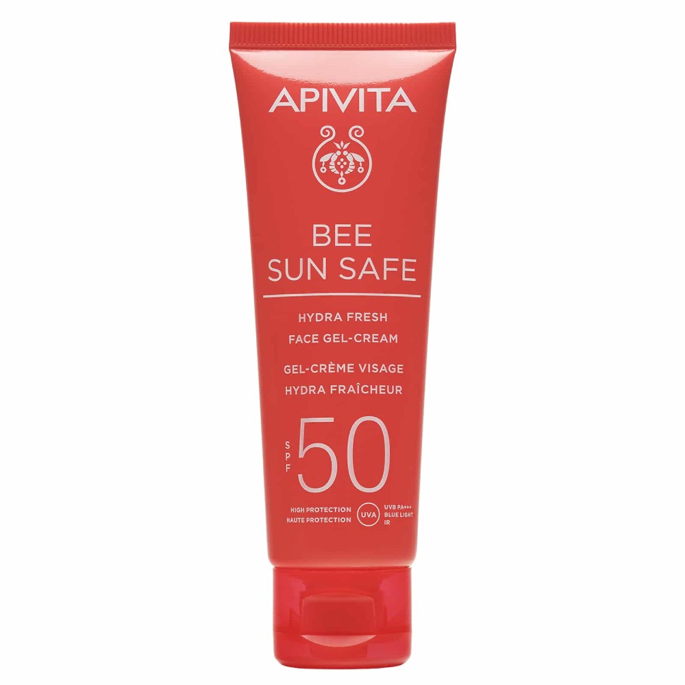Apivita | Bee Sun Safe Hydra Fresh Αντηλιακή Κρέμα-Gel Προσώπου SPF50 | 50ml