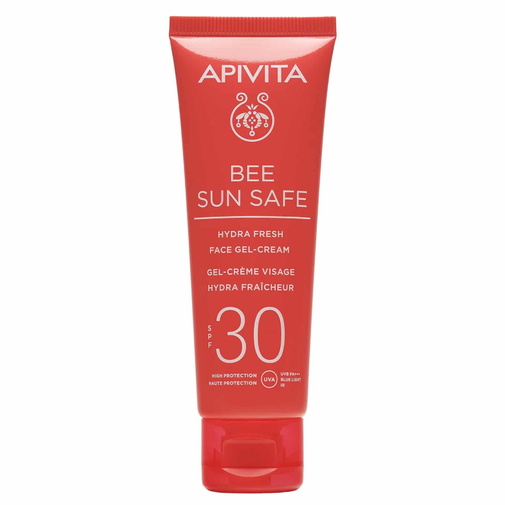 Apivita | Bee Sun Safe Hydra Fresh Αντηλιακή Κρέμα-Gel Προσώπου SPF30 | 50ml