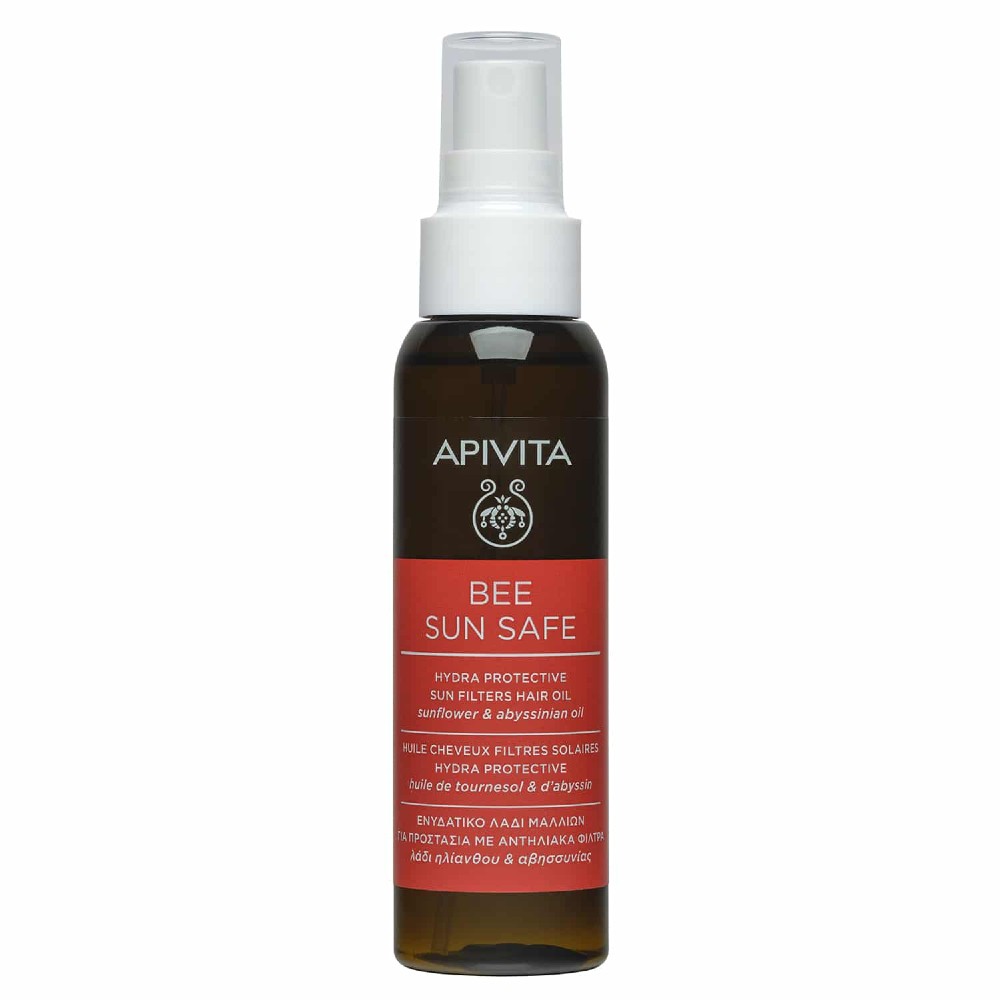 Apivita | Bee Sun Safe Hydra Protective Ενυδατικό Λάδι Μαλλιών για Προστασία με Αντηλιακά Φίλτρα | 100ml