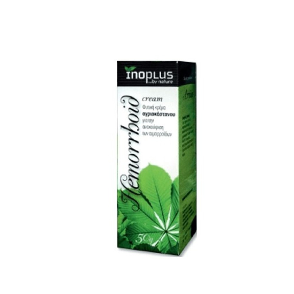 Inoplus | Hemorrhoid Cream Φυτική Κρέμα Αγριοκάστανου για την Ανακούφιση των Αιμορροΐδων | 50g