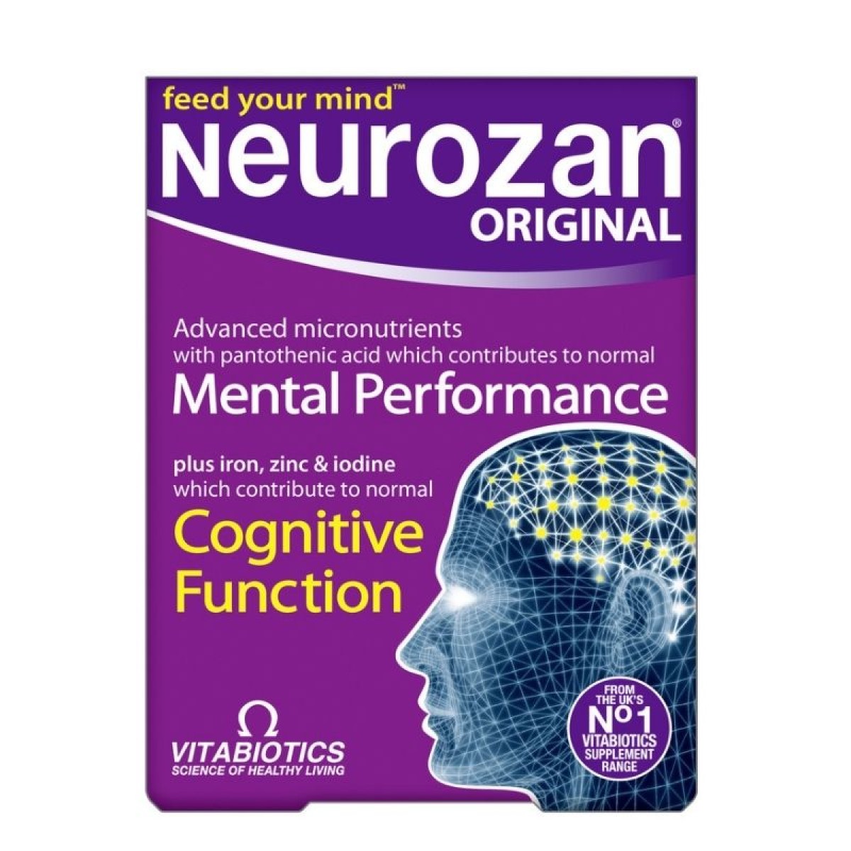 Vitabiotics | Συμπλήρωμα Διατροφής Neurozan Original | 30tabs