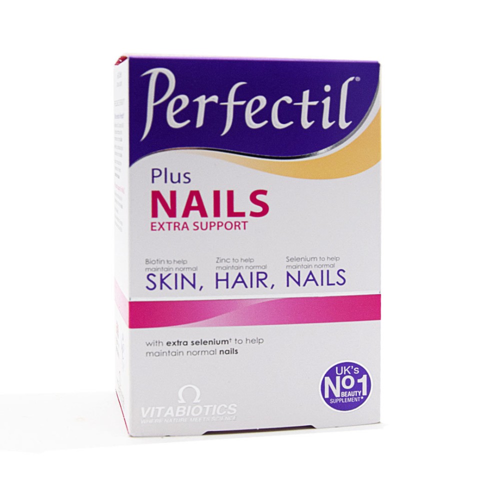 Vitabiotics | Συμπλήρωμα Διατροφής Perfectil Plus Extra Support Nails | 60tabs