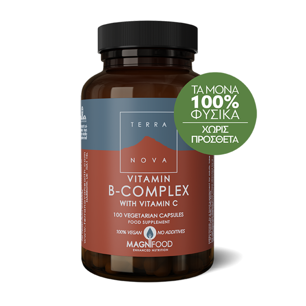Terranova | B-Complex with Vitamin C | 100caps