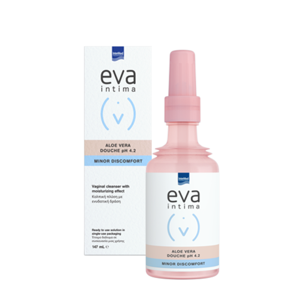Eva Intima | Aloe Vera Douche pH 4.2 Kολπική Πλύση με Εκχύλισμα Αλόης | 147ml