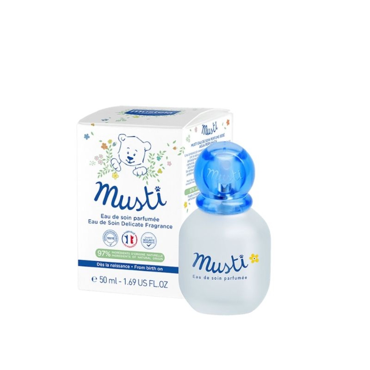 Mustela | Musti Eau De Soin Κολόνια για Βρέφη & Παιδιά | 50ml