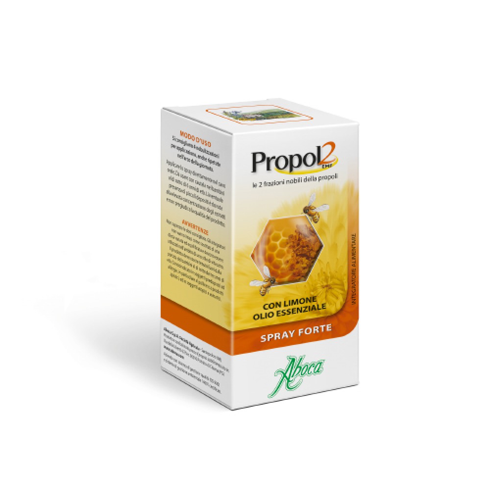 Aboca | Propol2 EMF Ισχυρό Σπρέι με Εκχύλισμα Πρόπολης | 30ml