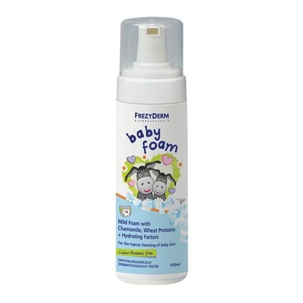 Frezyderm|Baby Foam|Απαλός Αφρός Καθαρισμού για τα Βρέφη|150ml