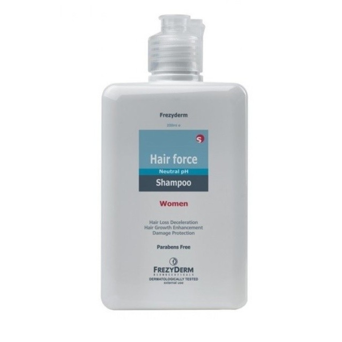 Frezyderm|Hair Force Shampoo Women| Σαμπουάν κατά της Τριχόπτωσης για Γυναίκες|200ml