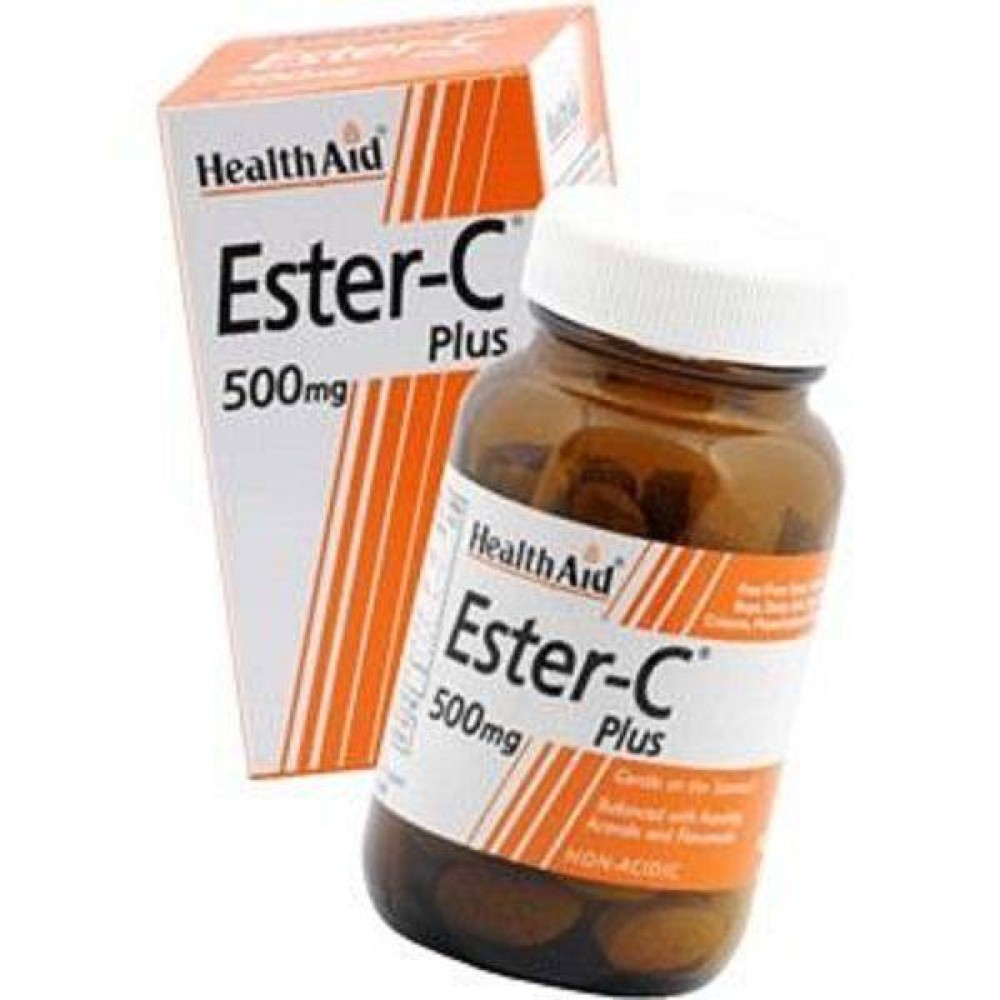 Health Aid | Ester-C 500mg | Βιταμίνη C 500mg |  60tabs