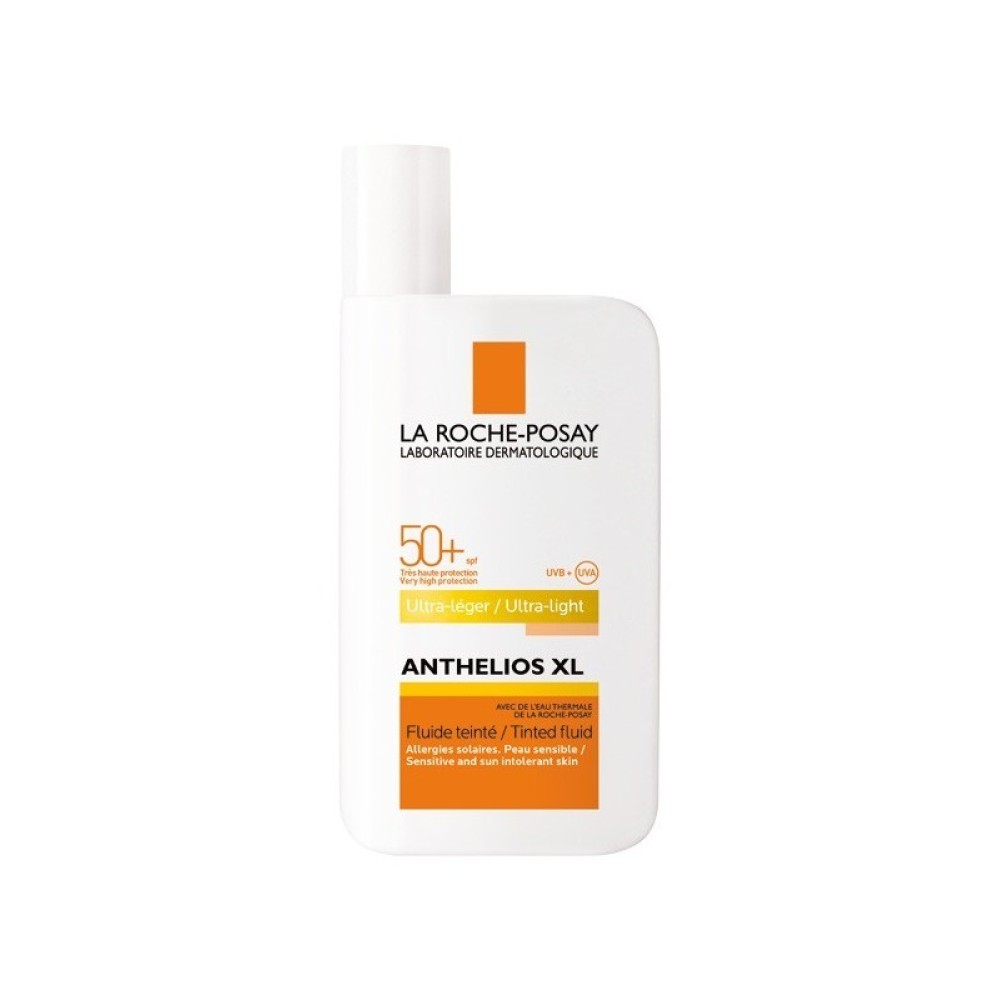 La Roche-Posay| Anthelios XL  Ultra Light Tinted Fluid SPF50+ |  Αντηλιακή Κρέμα Ππροσώπου με Χρώμα| 50ml