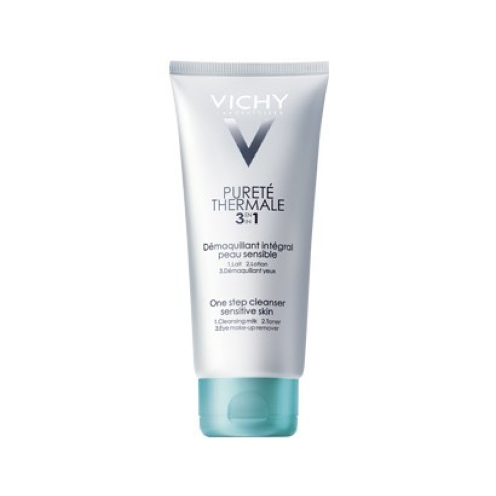 Vichy | Purete Thermale 3 in 1 Cleanser | Ντεμακιγιάζ και Καθαρισμός Προσώπου με μία Κίνηση 3 σε 1 | 300ml