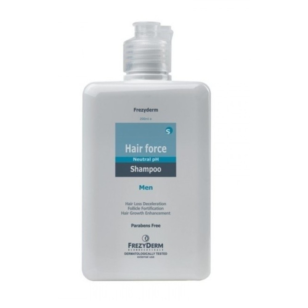 Frezyderm| Hair Force Shampoo Men | Σαμπουάν κατά της Τριχόπτωσης για τον Άνδρα | 200ml