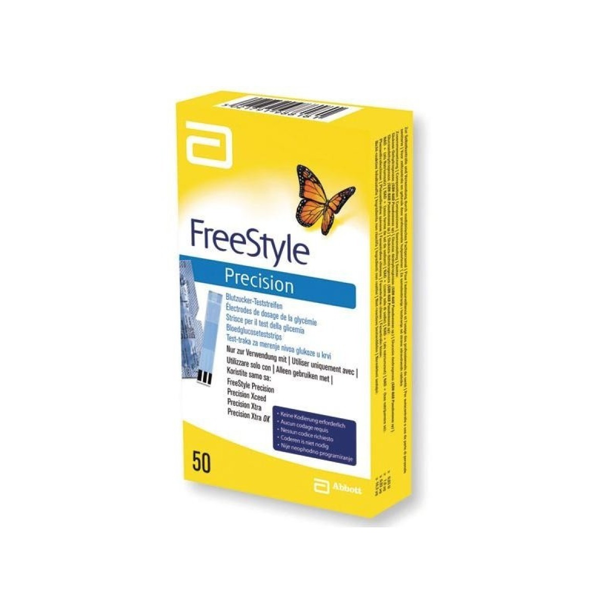 FreeStyle Precision 50 test strips