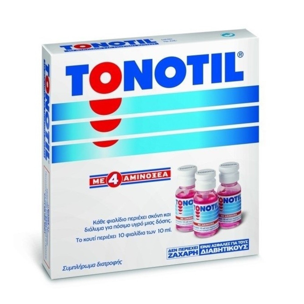 Tonotil με 4 Αμινοξέα 10x10ml